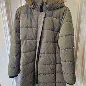 JOE Fresh + ACTIVE Mid Length Puffer Coat NWOT
